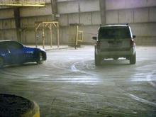 My Z33 drift around my buddies Jeep at a secret warehouse location...video can be found here --&gt; http://www.youtube.com/watch?v=pEuLbAcHr6w