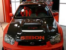 SEMA 2007 - Seibon booth