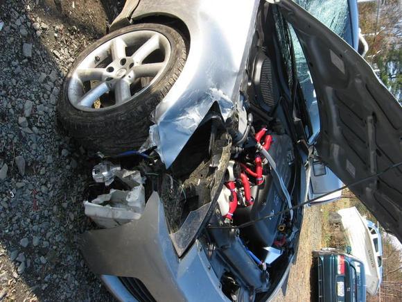 will and crashed 350z 002