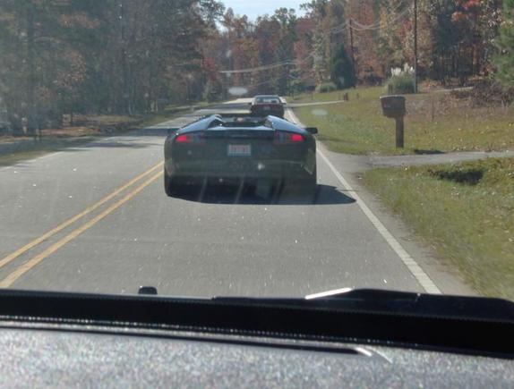 Murcielago roadster spotted!