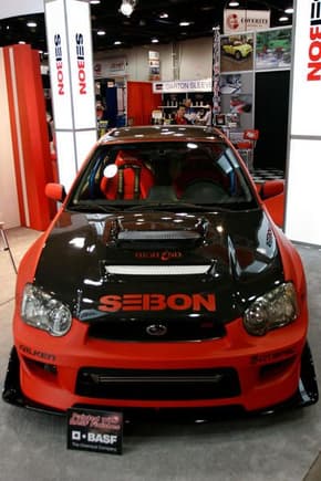 SEMA 2007 - Seibon booth