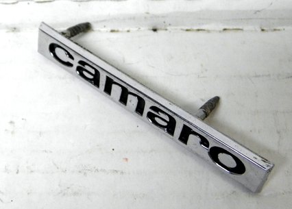 1967 67 Chevy Camaro Emblem  GM Factory original