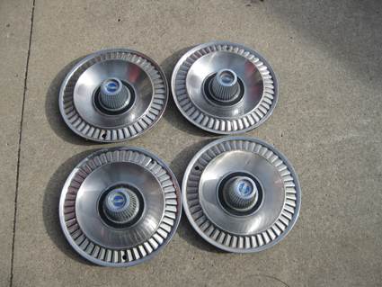 1964 FORD GALAXIE HUBCAPS