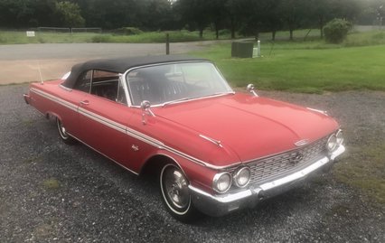 1962 Ford Galaxie 500 XL Convertible, 390 V8, Auto