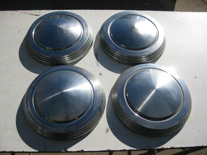 1960s-70s MERCURY SMALL HUBCAPS