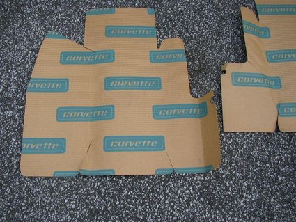 1990-96 Corvette Paper Floor Mats