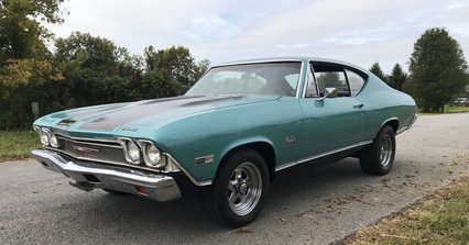 1968 Chevelle Malibu Hardtop, 350 V8, 4 Spd