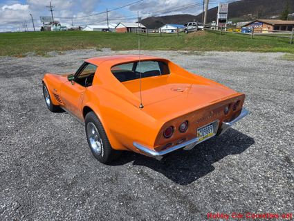 1972 Orange Corvette For Sale