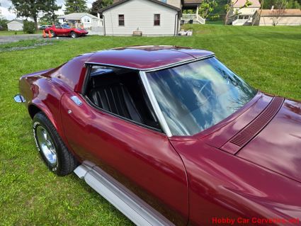 1969 Burgundy Corvette For Sale