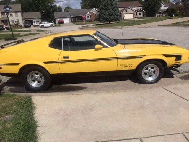 1972 mustang Mach I Fast back