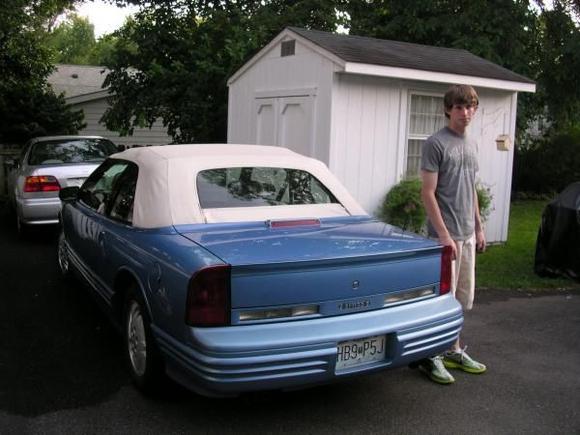 Teds 1994 Olds Cutlass Supreme conv. 7.27.10 005