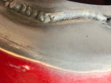 Welded in the strength plate on top. I have welded from underneath as well so I am confident these won’t come off.
