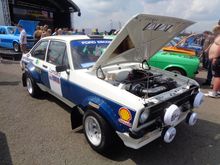 Mk2 Escort Rally car.