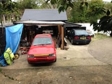 get the xr3 in its spot ready for cvh removal