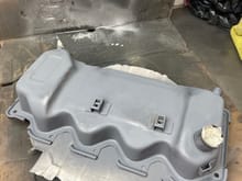 Painted the rocker cover that got damaged during the EFI conversion. 