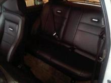 some recaro seats retrimmed full leather