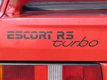 rs turbo sticker