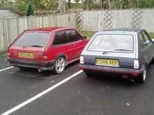 Robbos1 old xr2 now written off and my mrs&quot;s fiesta