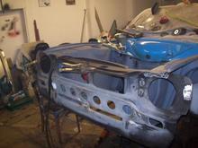 front panel on