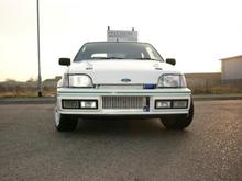 This was the 1st ever rs turbo to go around with a front mount plus series2 alloy rad with twin fans in kent!