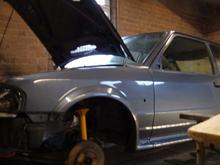 Freshly painted. Love that smell.........