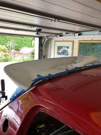 The ends where they meet the body will need some work.
