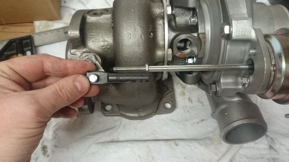 4x4 one is too lond when wound all the way down the wastegate is still open.