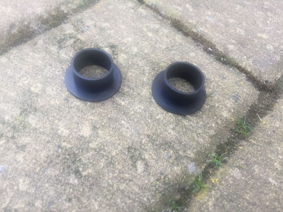 New top hat bushes fitted and heavily greased.