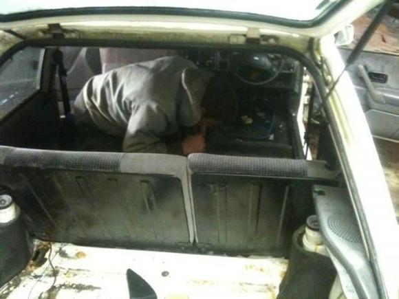 XR3i interior strip 1