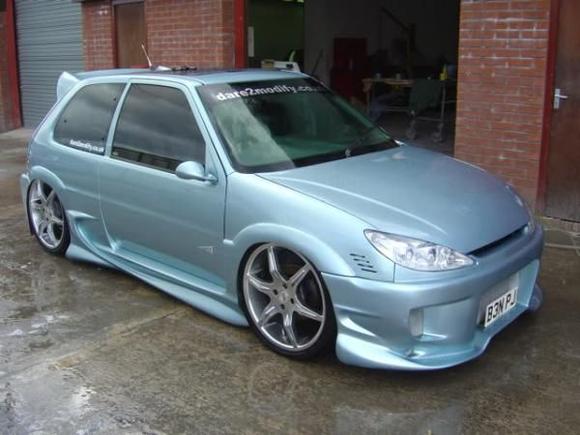 Saxo Modification - completed in 2005...previously featured in Revs (cover) and Max Power.