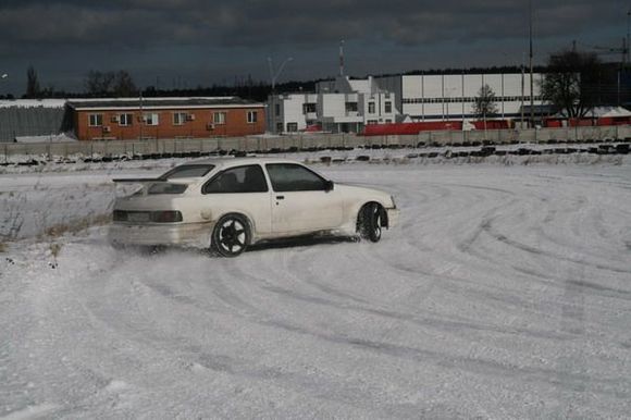 drift trening on snow