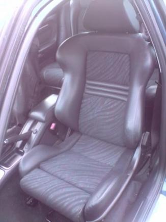 New seats to be fitted - Half leather recaros out of scorpio