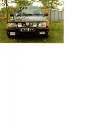XR 3i MkVI 1988 BLACK 2.0 CVH OWN MODIFIED ENGINE