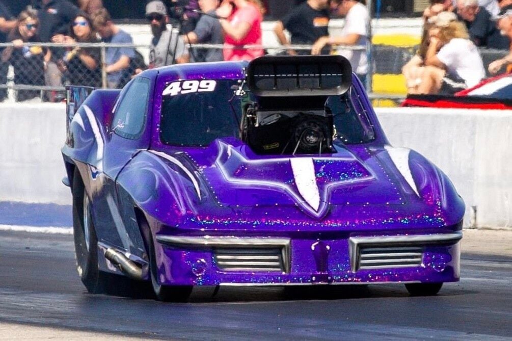 Tommy Mauney 1963 Corvette Pro Mod Roller With Electronics For Sale In