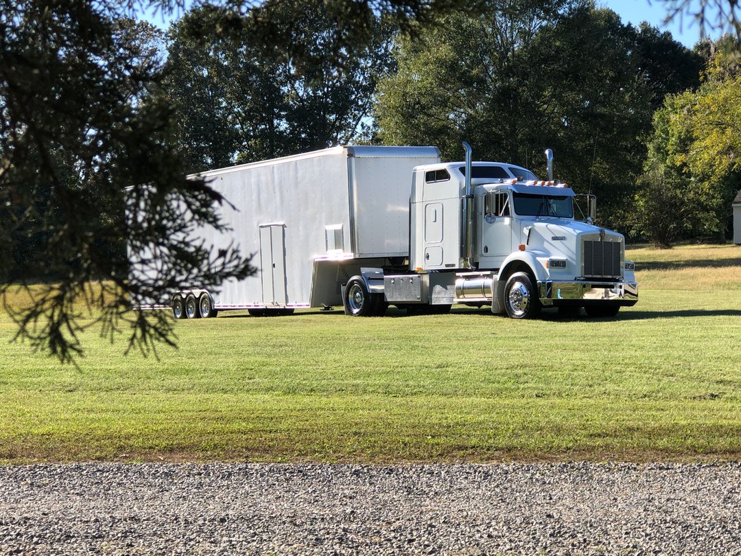 Kenworth T800 HDT Conversion with United Stacker Trailer for Sale in ...