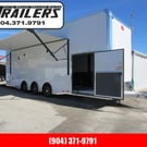 2023 Sundowner Trailers 30ft Aluminum Stacker Car / Racing T
