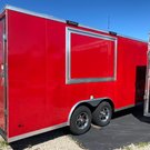 Concession Trailer 8.5 x 18 Sinks Roof Air 