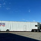  53’ 3-car Race Trailer with Rig and Awning