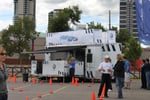 ATC 24-foot long “stage” marketing event trailer