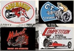 Garage Banner Collection from MERCHANTS OF SPEED
