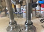 Never used Moser dragster axles