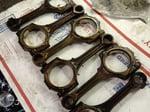 All types reconditioned and used connecting rods 