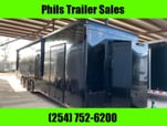34' RACE TRAILER CONTINENTAL CARGO ELECTRIC AWNING 