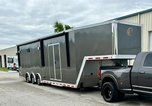 40x8.5 InTech Gooseneck trailer. 9’ interior 1/2 bath 