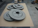 C-5 Direct Replacement Ceramic Coated Titanium Brake Rotor's  for sale $4,200 