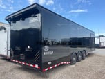 34' 2 CAR HAULER RACE TRAILER HAULMARK EDGE PRO