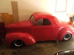 41 Willys Coupe-fiberglass body  for sale $4,000 