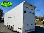 32' HAULMARK ALX STACKER TRAILER ALL ALUMINUM RACE TRAILER  for sale $76,999 