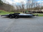 7x18 STEEL DECK CAR TRAILER 7K GVW  for sale $4,899 