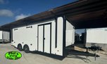 24' RACE TRAILER HAULMARK CAR HAULER ENCLOSED TRAILER AWNING  for sale $32,999 